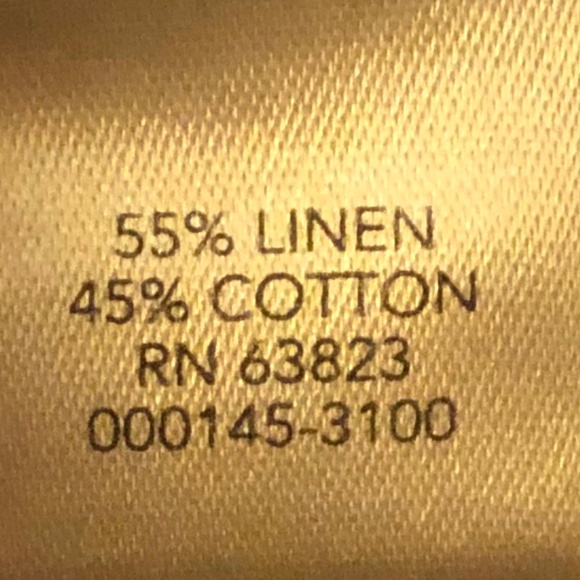 Christopher and Banks Women Purple Linen Snap Button Jacket (Size Medium) - Picture 4 of 5